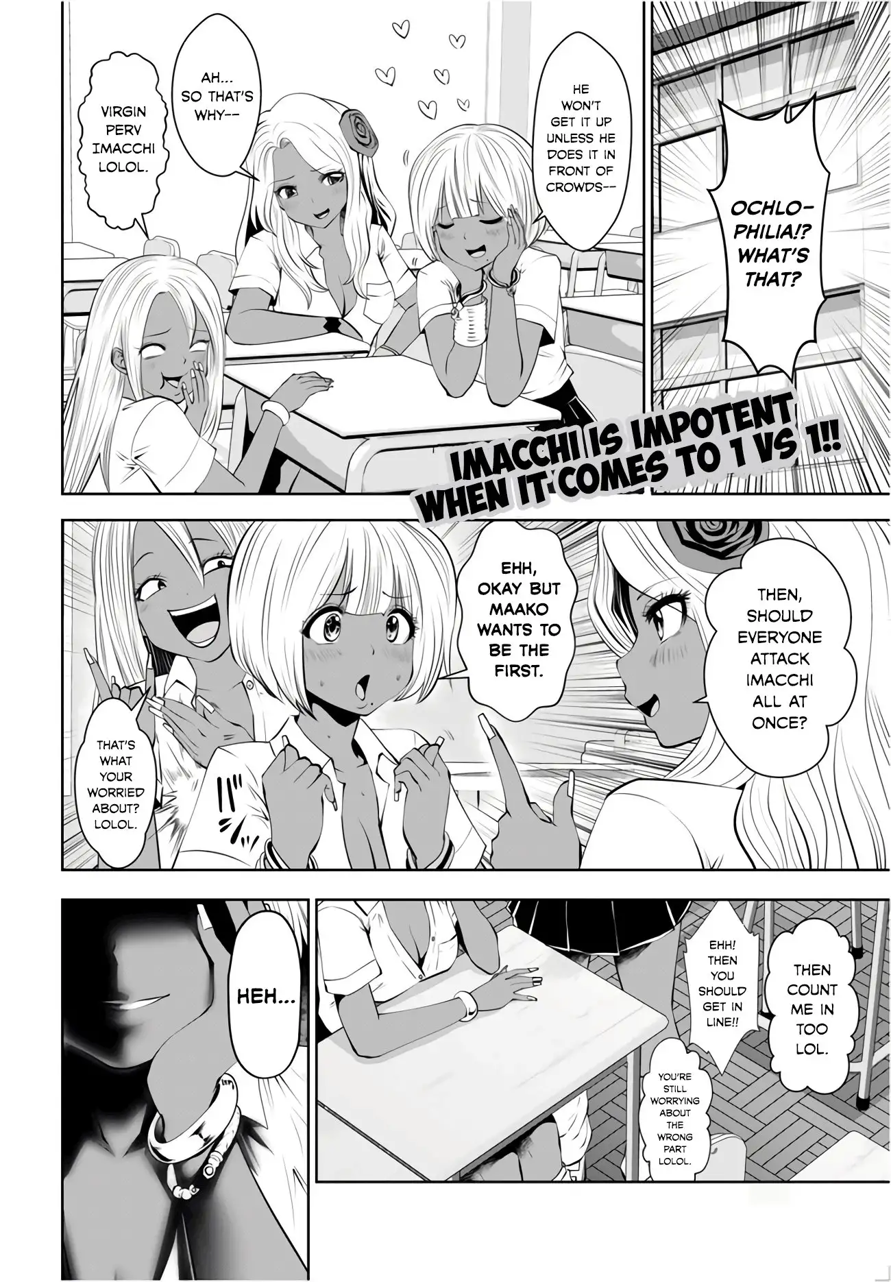 Black Gakkou ni Tsutometeshimatta Sensei chapter 5 page 2