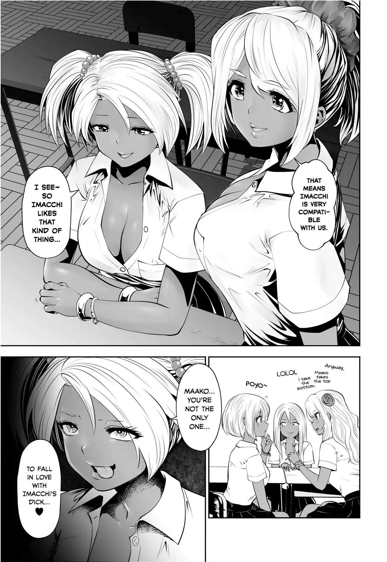 Black Gakkou ni Tsutometeshimatta Sensei chapter 5 page 3