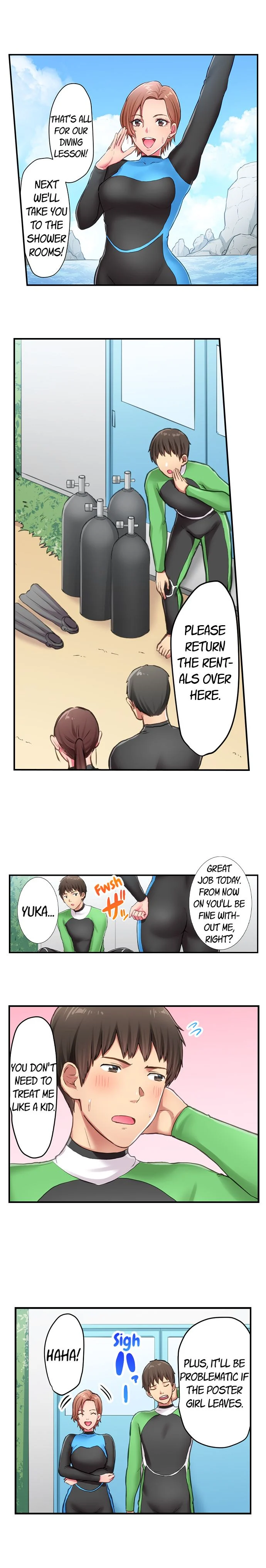 Blooming Summer Making Her Cum in Her Tight Wetsuit chapter 1 page 2