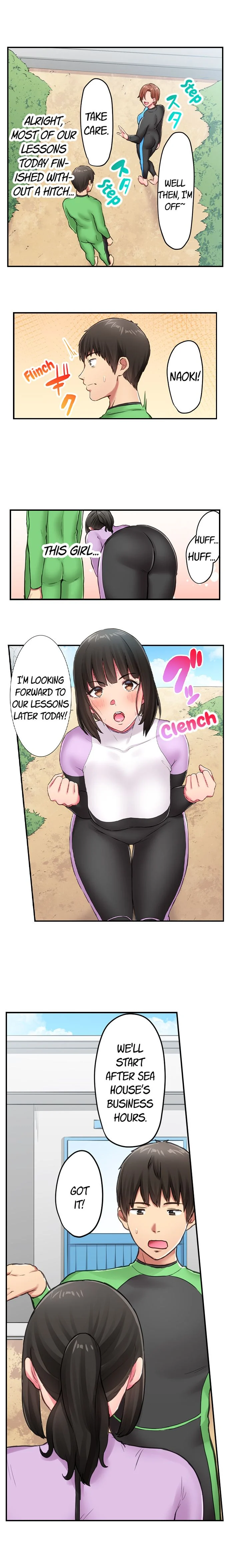 Blooming Summer Making Her Cum in Her Tight Wetsuit chapter 1 page 3