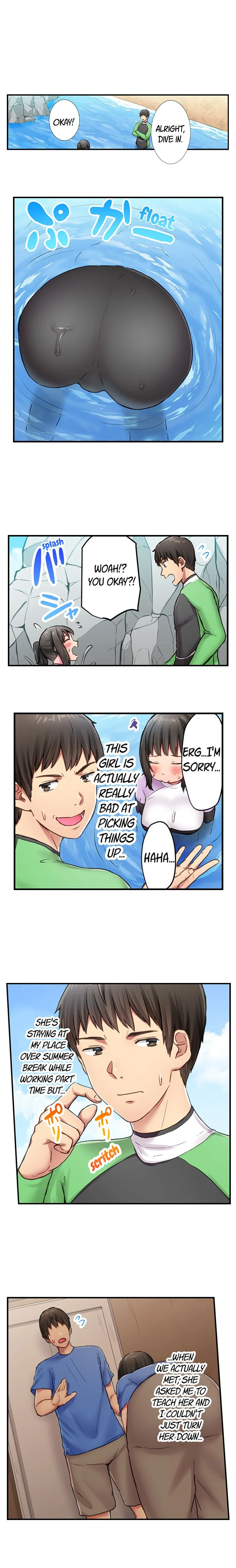 Blooming Summer Making Her Cum in Her Tight Wetsuit chapter 1 page 8
