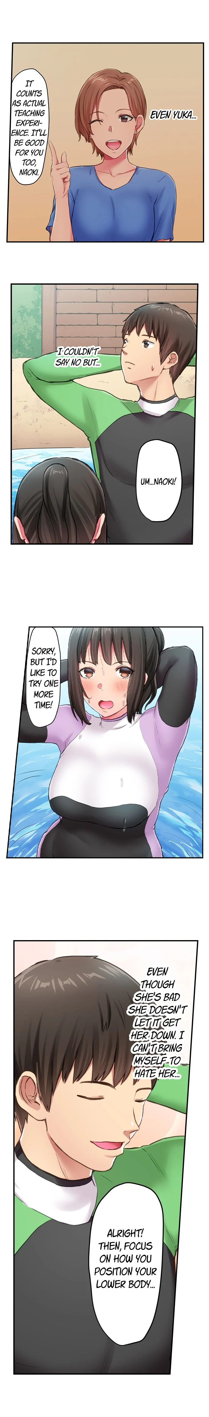 Blooming Summer Making Her Cum in Her Tight Wetsuit chapter 1 page 9