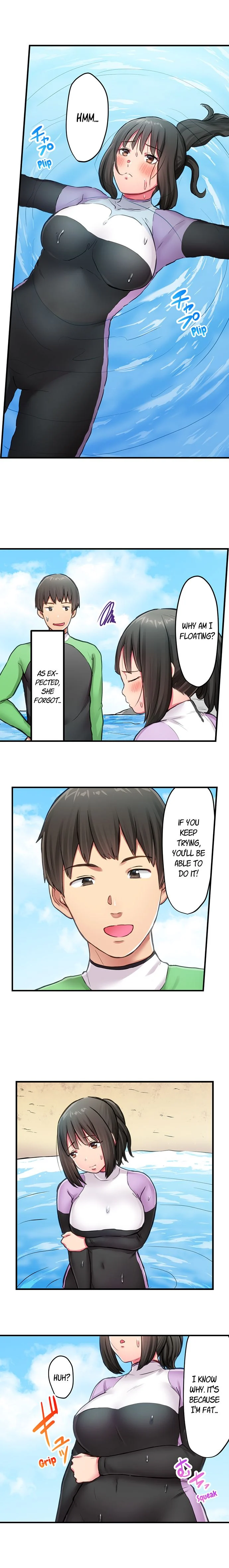 Blooming Summer Making Her Cum in Her Tight Wetsuit chapter 4 page 7