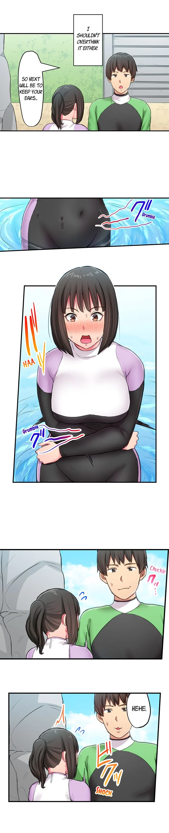 Blooming Summer Making Her Cum in Her Tight Wetsuit chapter 4 page 9