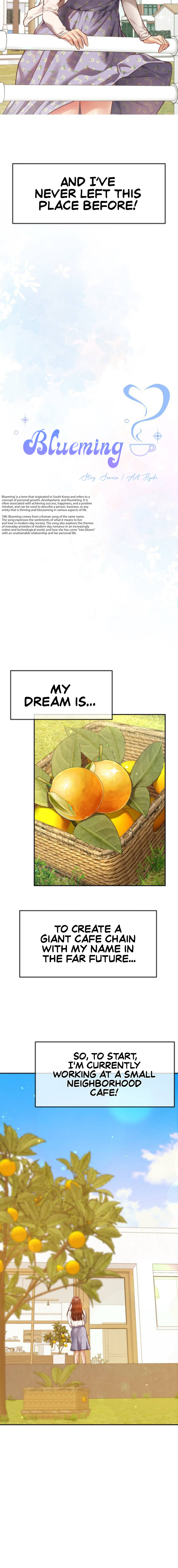 Blueming chapter 1 page 2