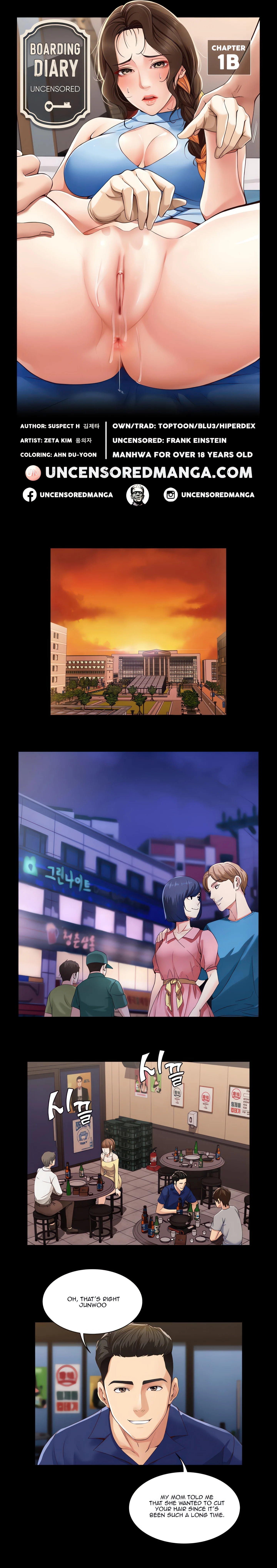 Boarding Diary (Uncensored Fan Edition) chapter 1 page 14