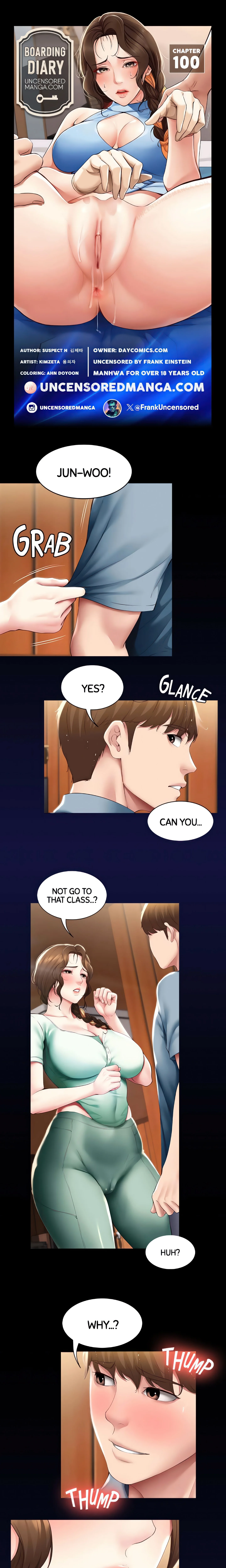 Boarding Diary (Uncensored Fan Edition) chapter 100 page 1