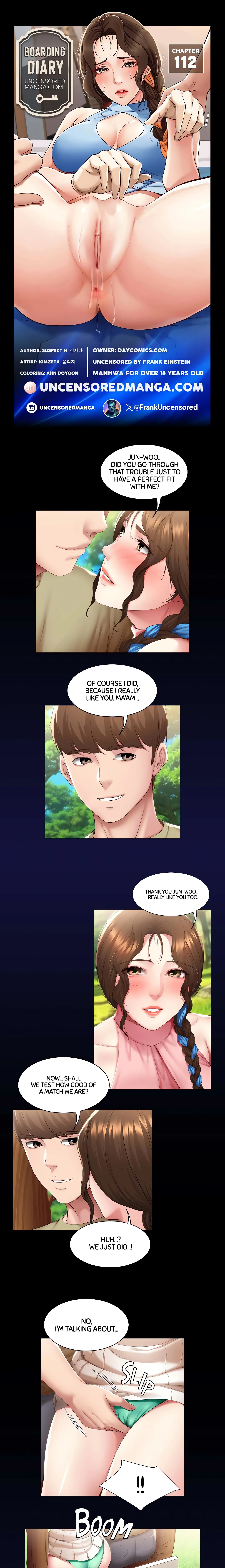 Boarding Diary (Uncensored Fan Edition) chapter 112 page 1