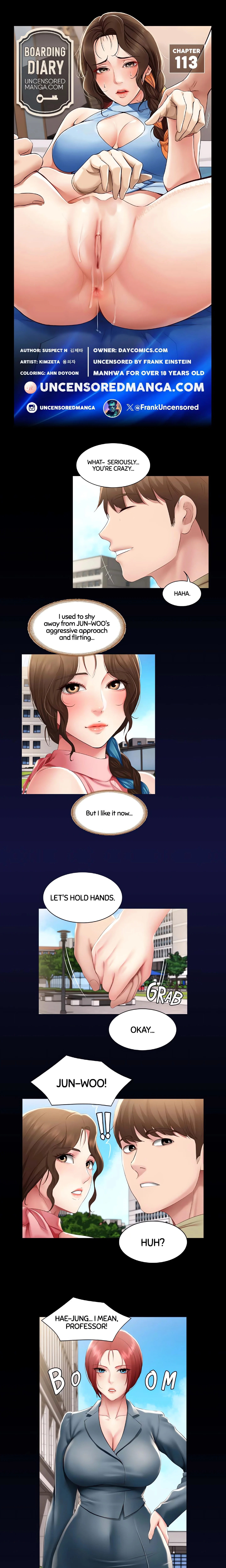 Boarding Diary (Uncensored Fan Edition) chapter 113 page 1