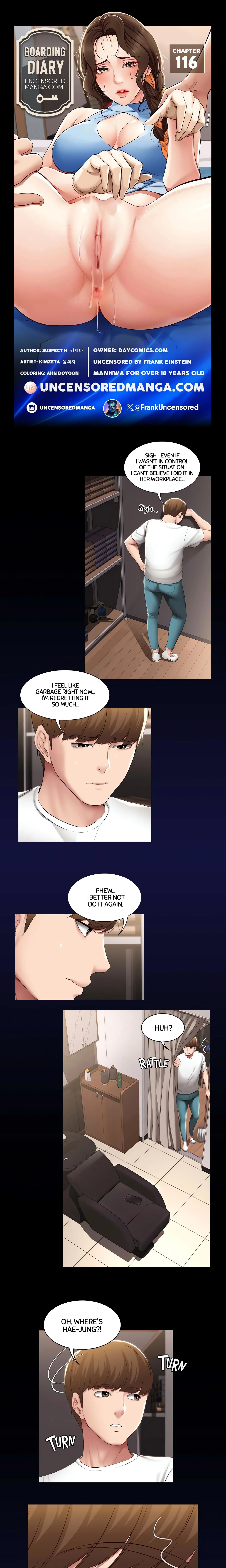 Boarding Diary (Uncensored Fan Edition) chapter 116 page 1