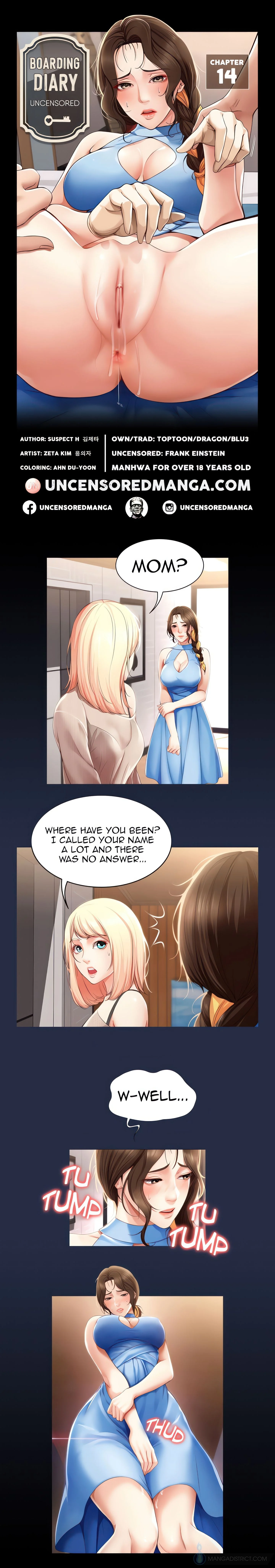 Boarding Diary (Uncensored Fan Edition) chapter 14 page 1