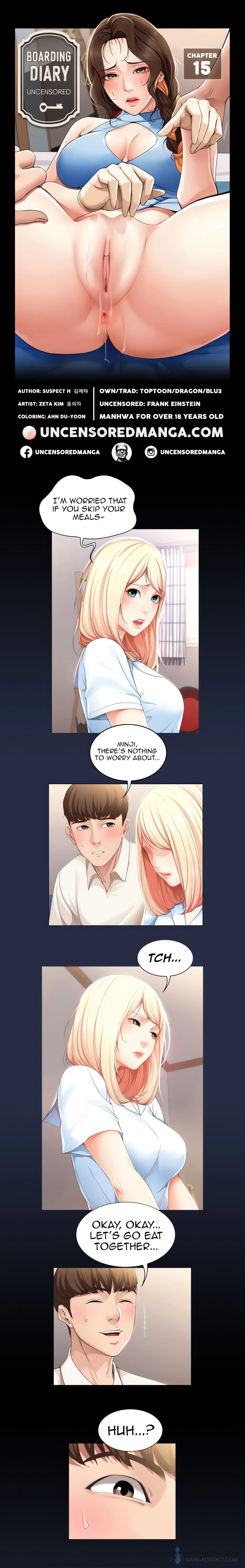 Boarding Diary (Uncensored Fan Edition) chapter 15 page 1