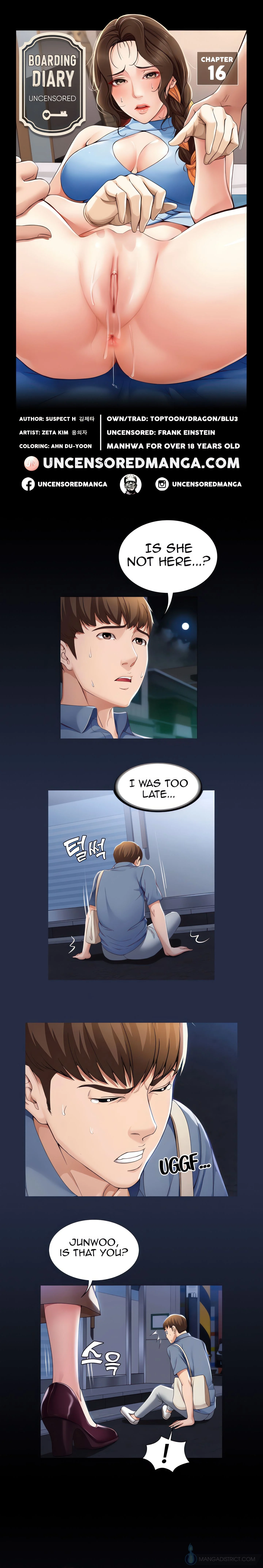 Boarding Diary (Uncensored Fan Edition) chapter 16 page 1