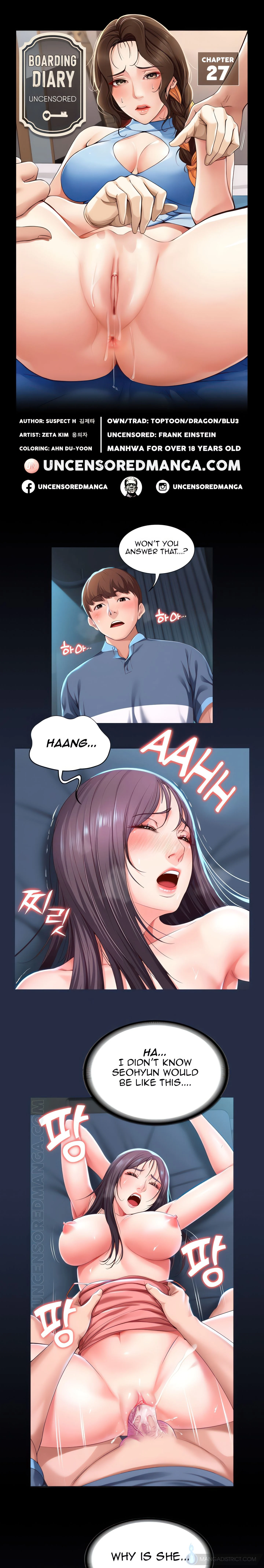 Boarding Diary (Uncensored Fan Edition) chapter 27 page 1