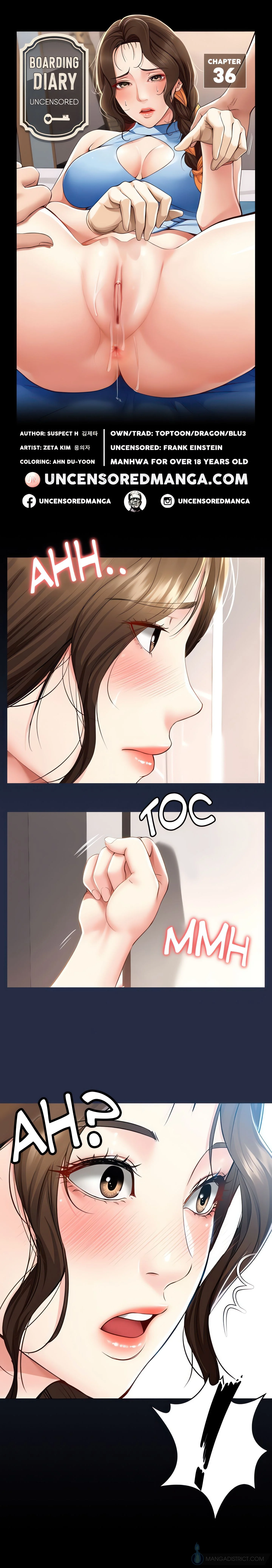 Boarding Diary (Uncensored Fan Edition) chapter 36 page 1