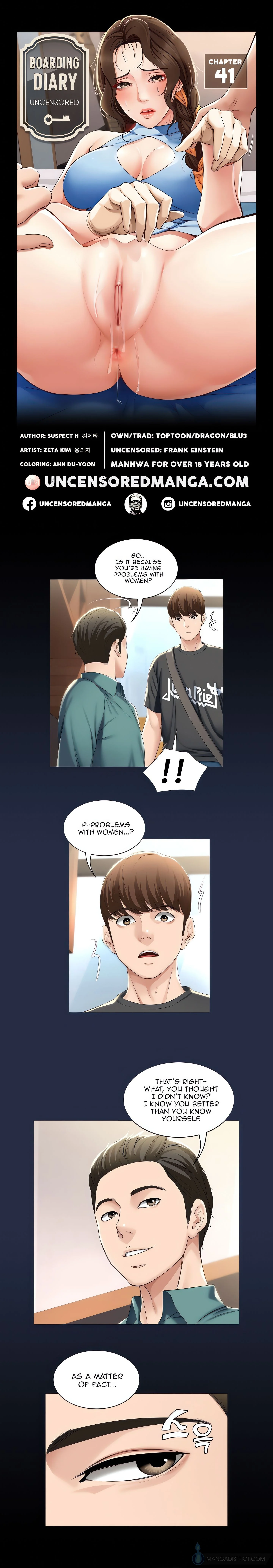 Boarding Diary (Uncensored Fan Edition) chapter 41 page 1