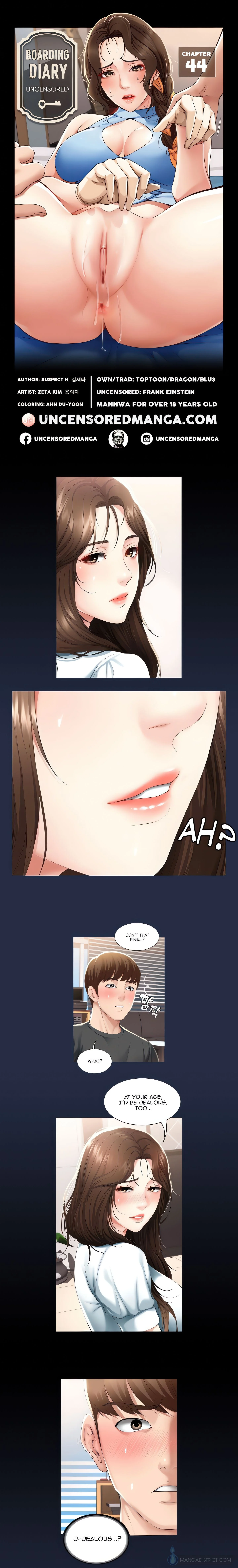 Boarding Diary (Uncensored Fan Edition) chapter 44 page 1