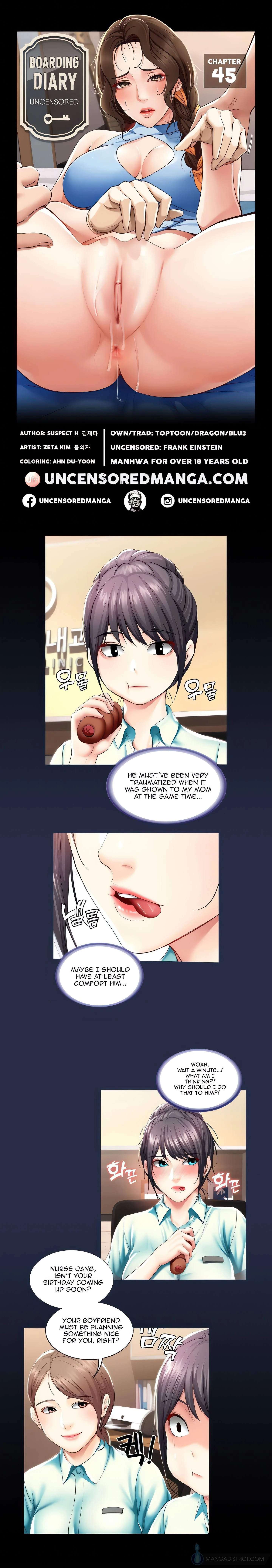Boarding Diary (Uncensored Fan Edition) chapter 45 page 1