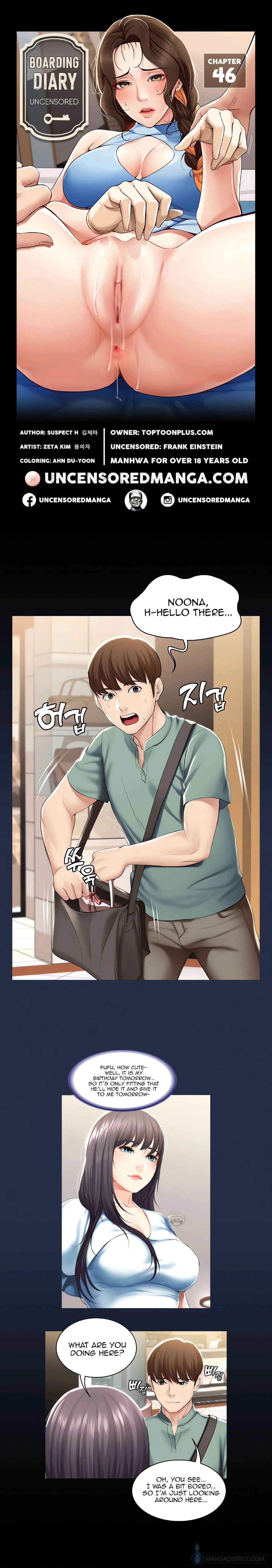 Boarding Diary (Uncensored Fan Edition) chapter 46 page 1