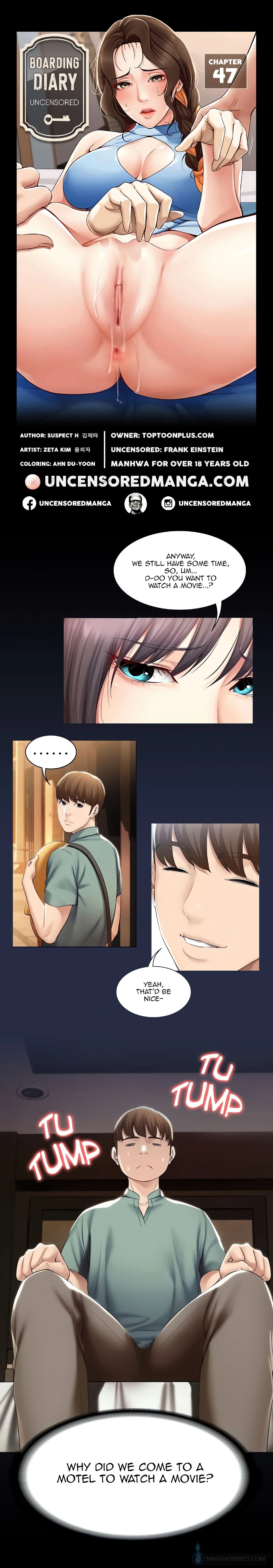 Boarding Diary (Uncensored Fan Edition) chapter 47 page 1