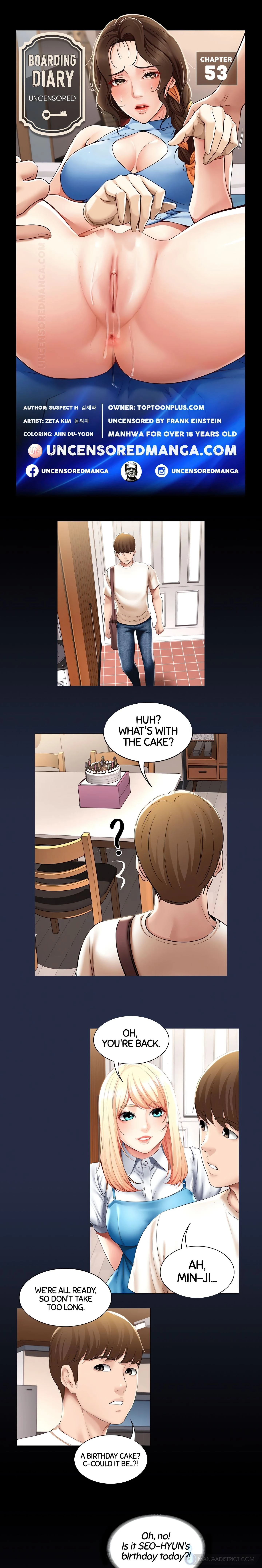 Boarding Diary (Uncensored Fan Edition) chapter 53 page 1