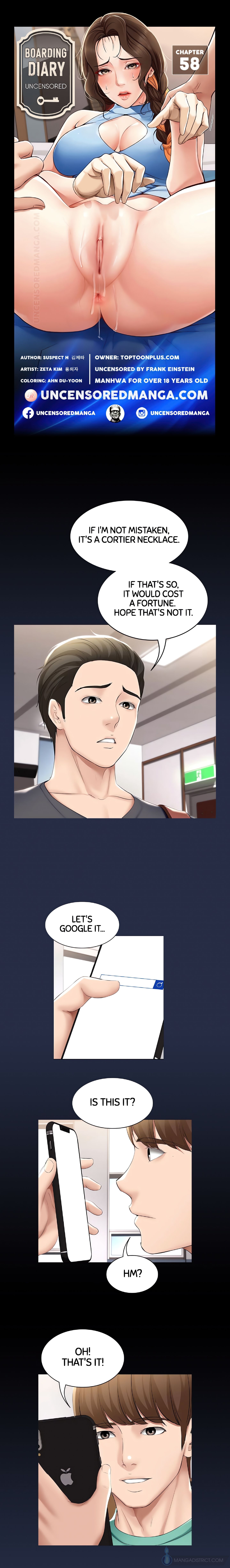 Boarding Diary (Uncensored Fan Edition) chapter 58 page 1