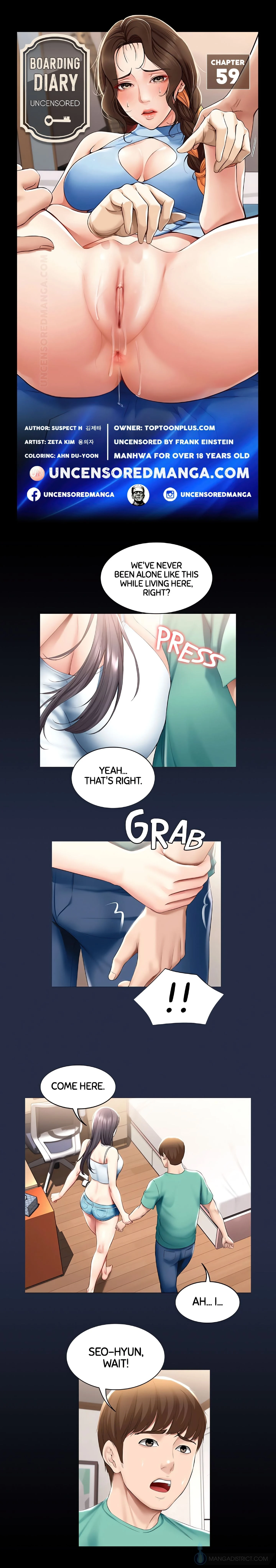 Boarding Diary (Uncensored Fan Edition) chapter 59 page 1
