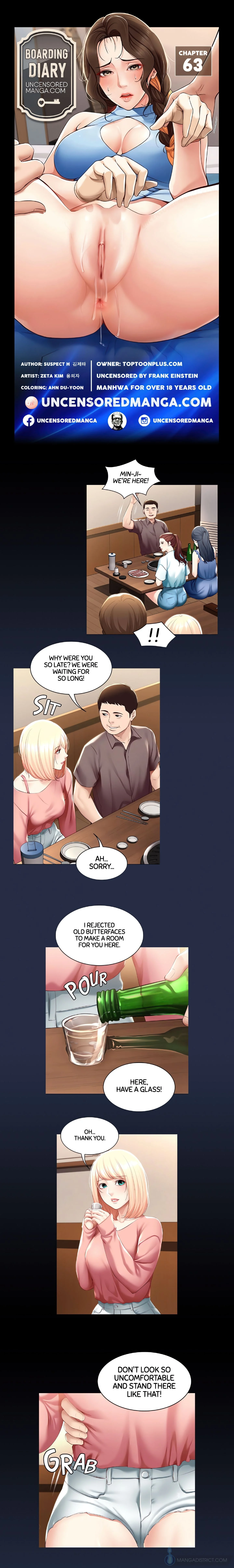 Boarding Diary (Uncensored Fan Edition) chapter 63 page 1