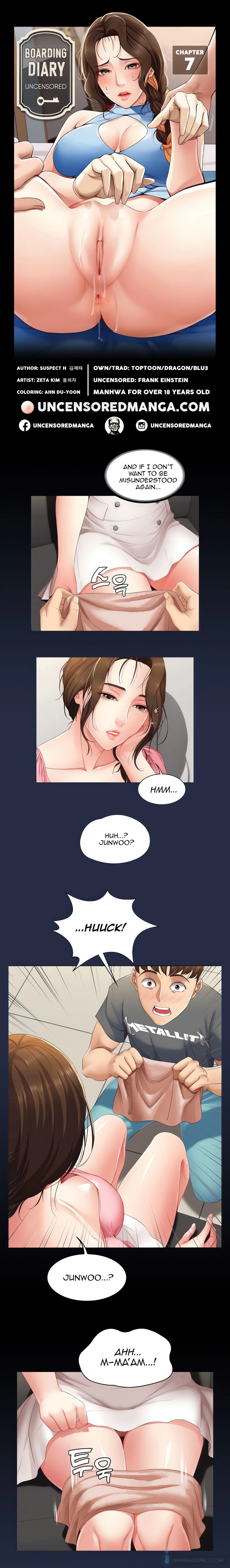 Boarding Diary (Uncensored Fan Edition) chapter 7 page 1