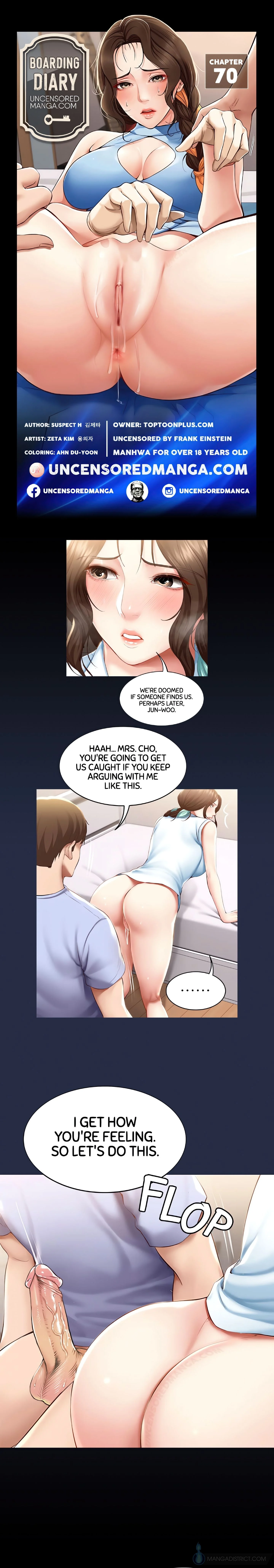 Boarding Diary (Uncensored Fan Edition) chapter 70 page 1