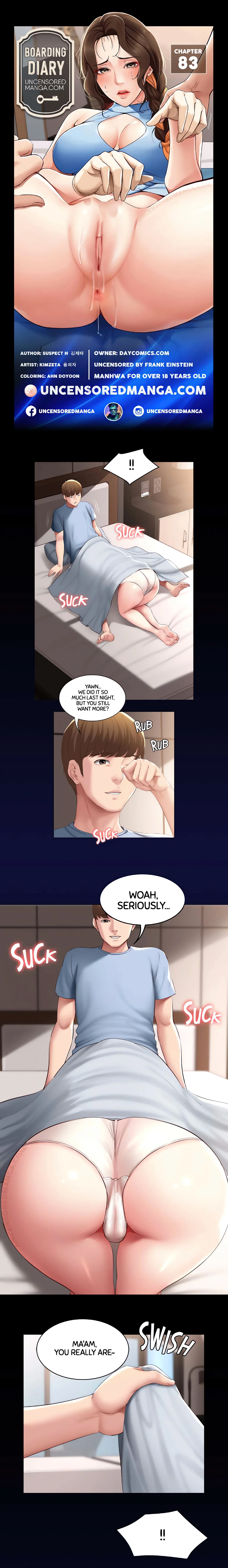 Boarding Diary (Uncensored Fan Edition) chapter 83 page 1