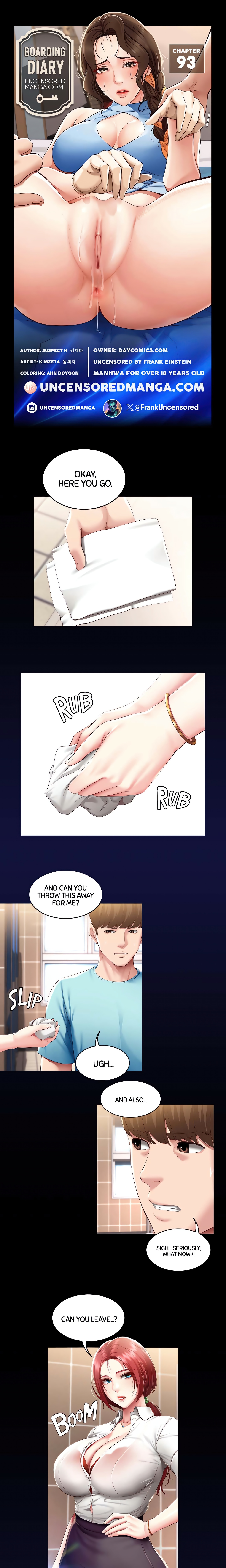 Boarding Diary (Uncensored Fan Edition) chapter 93 page 1