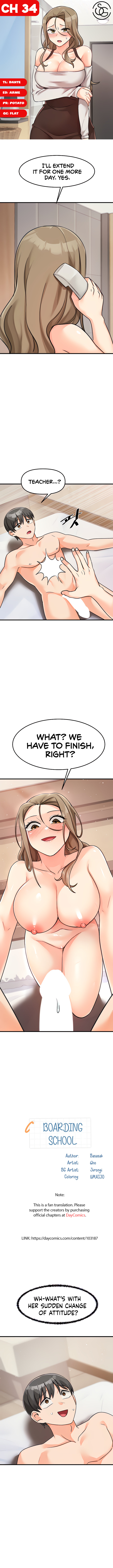 Boarding School chapter 34 page 1