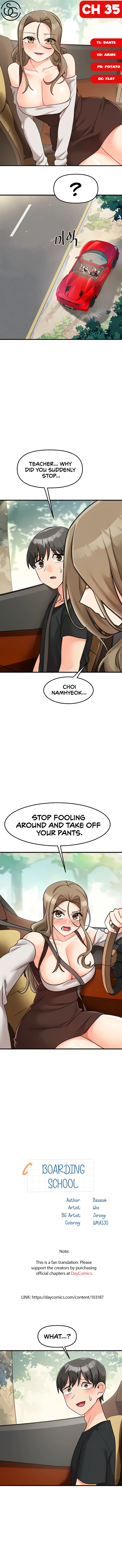 Boarding School chapter 35 page 1