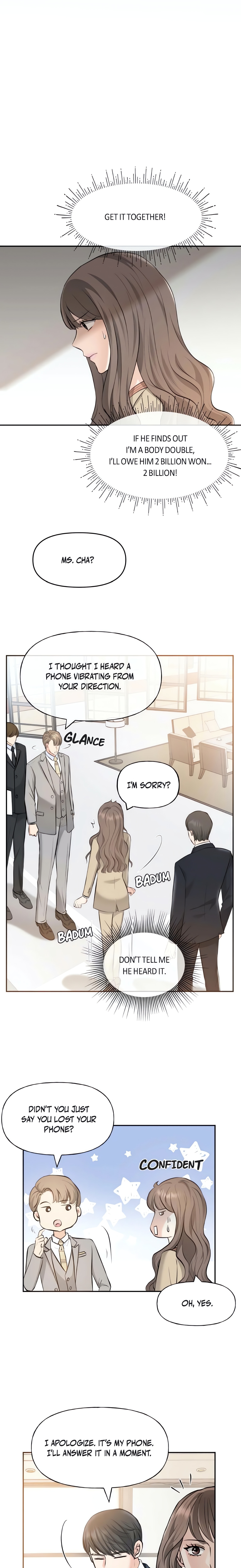 Body Double Trouble (Official) chapter 3 page 6