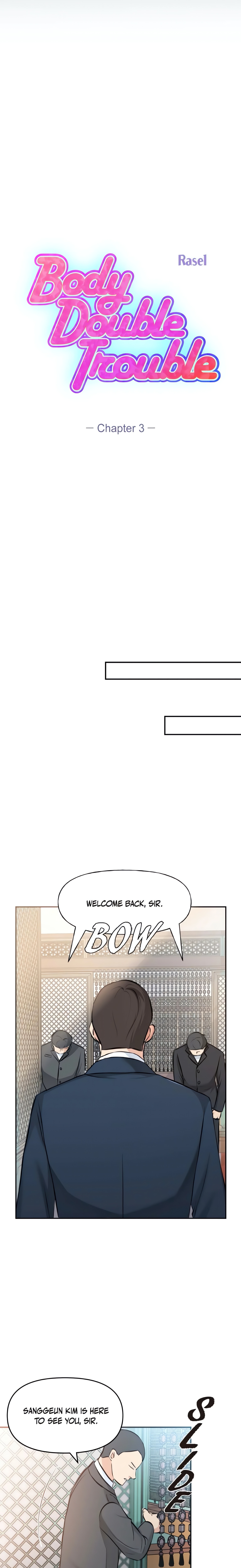Body Double Trouble (Official) chapter 3 page 14