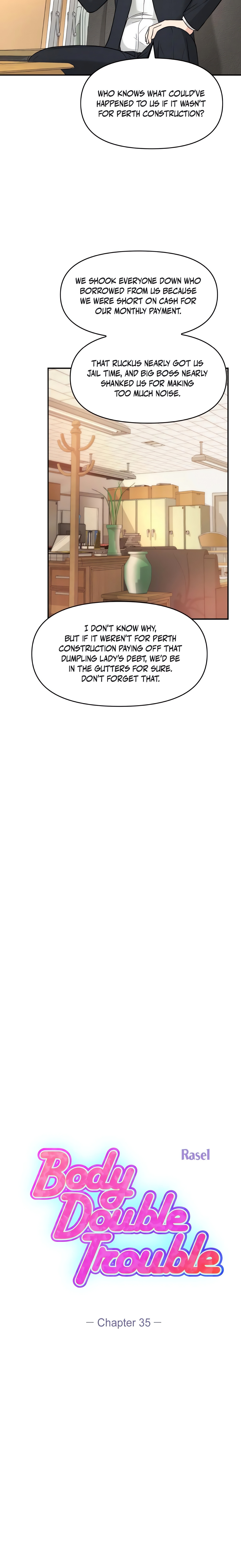 Body Double Trouble (Official) chapter 35 page 3