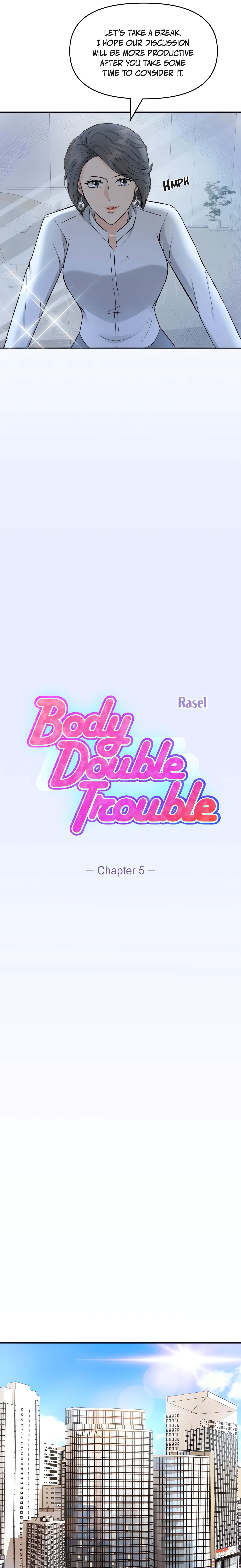 Body Double Trouble (Official) chapter 5 page 5