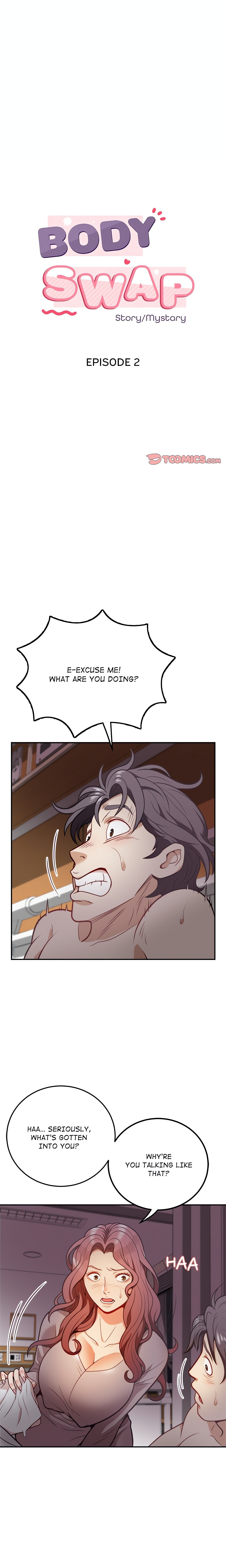 Body Swap chapter 2 page 1