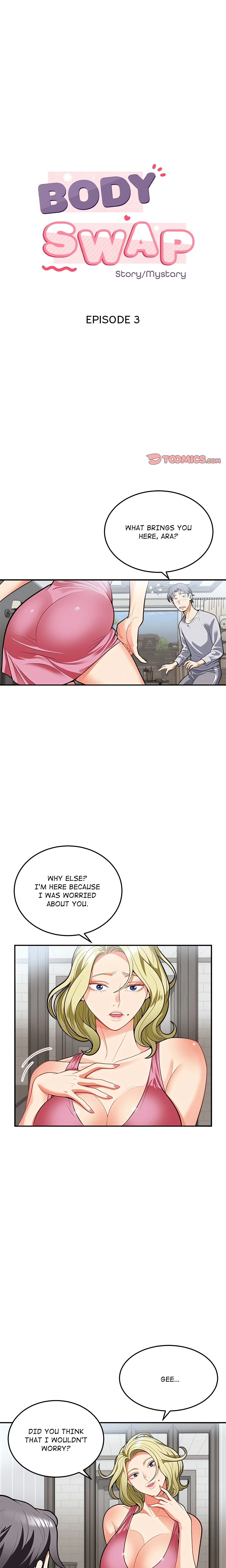Body Swap chapter 3 page 1