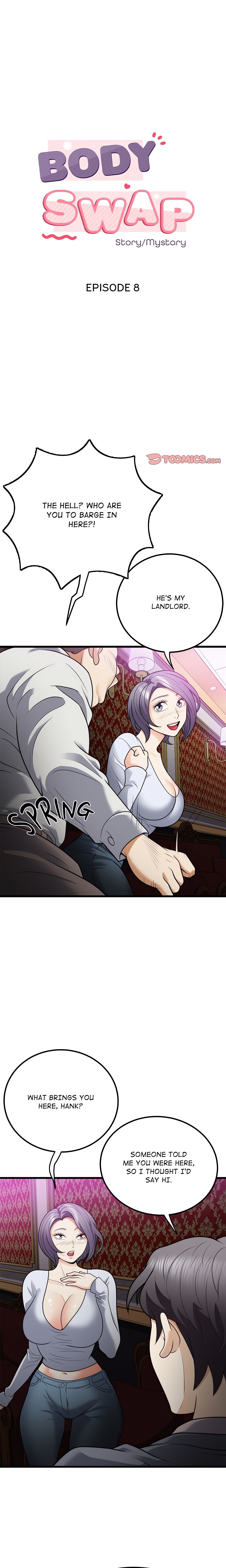 Body Swap chapter 8 page 1
