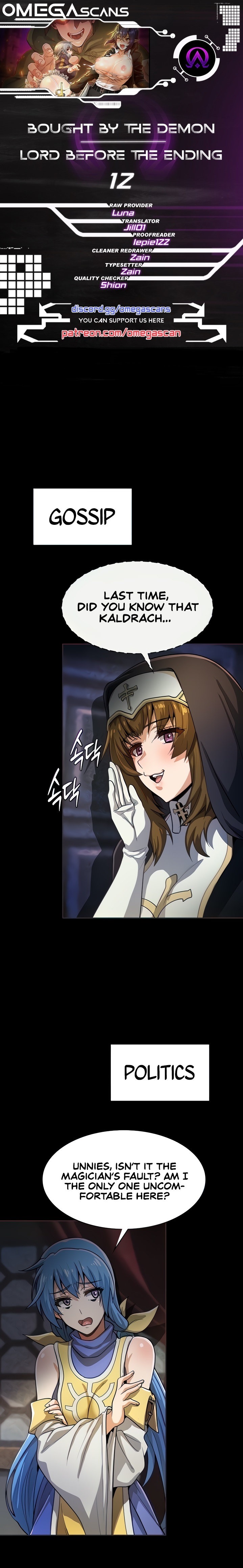Bought By The Demon Lord Before The Ending chapter 12 page 1