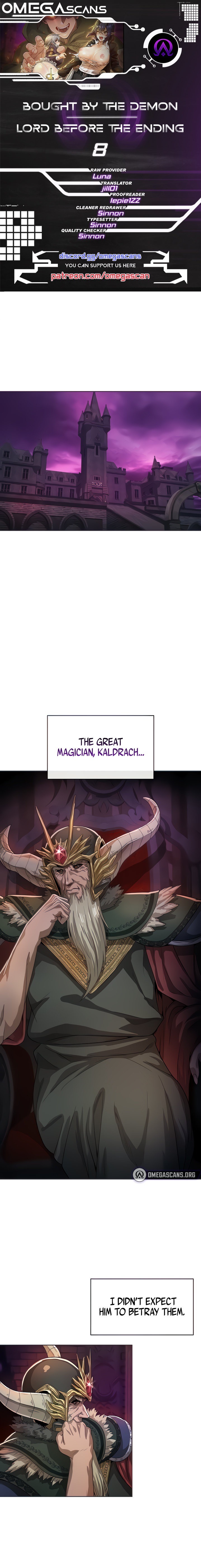 Bought By The Demon Lord Before The Ending chapter 8 page 1
