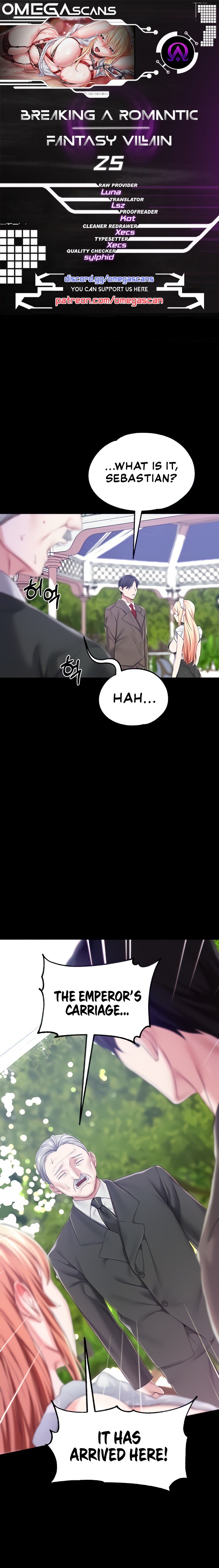 Breaking A Romantic Fantasy Villain chapter 25 page 1