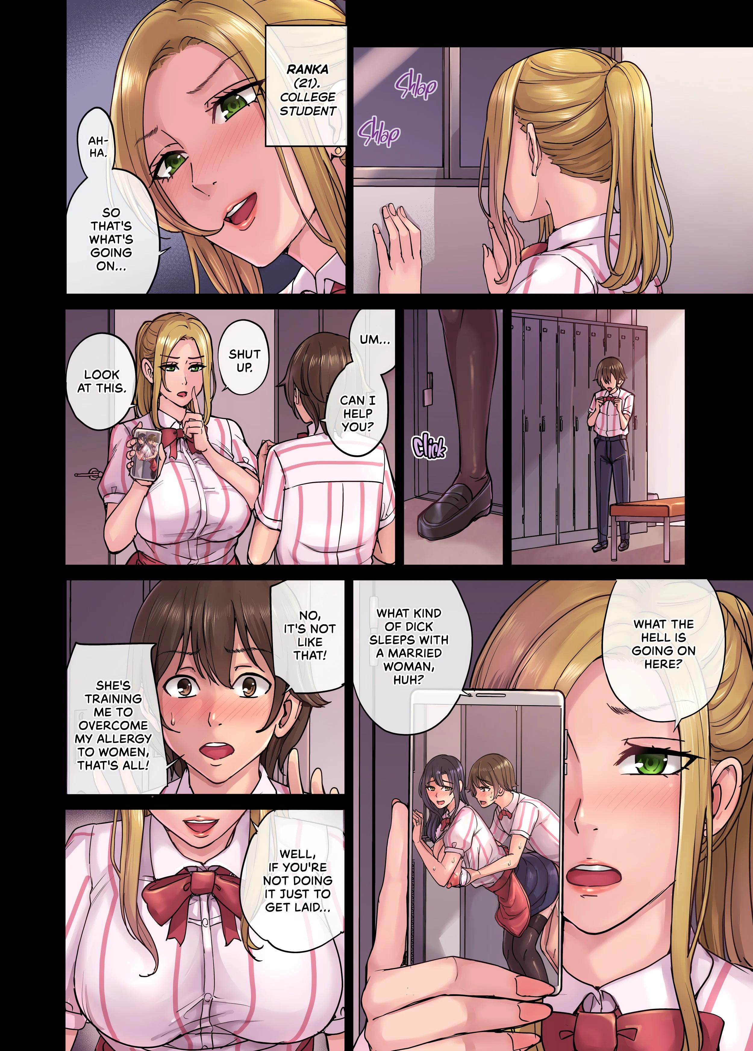 Breaking in the New Hire (Another Man’s Wife VS the College Student) chapter 1 page 21