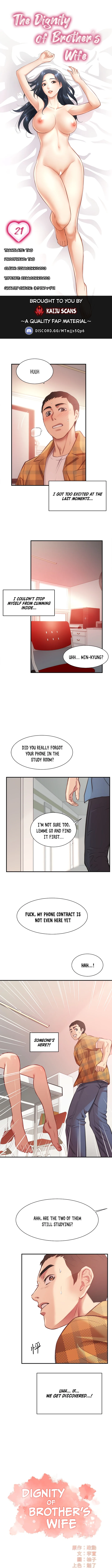 Brother’s Wife Dignity chapter 21 page 1