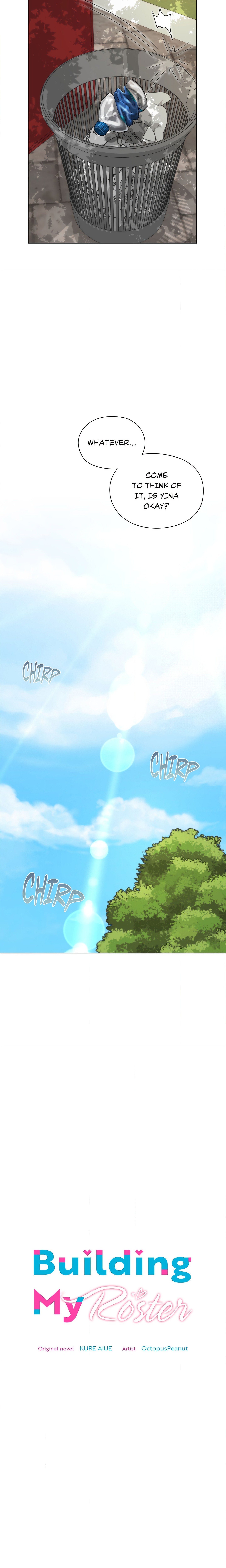 Building My Roster chapter 9 page 5