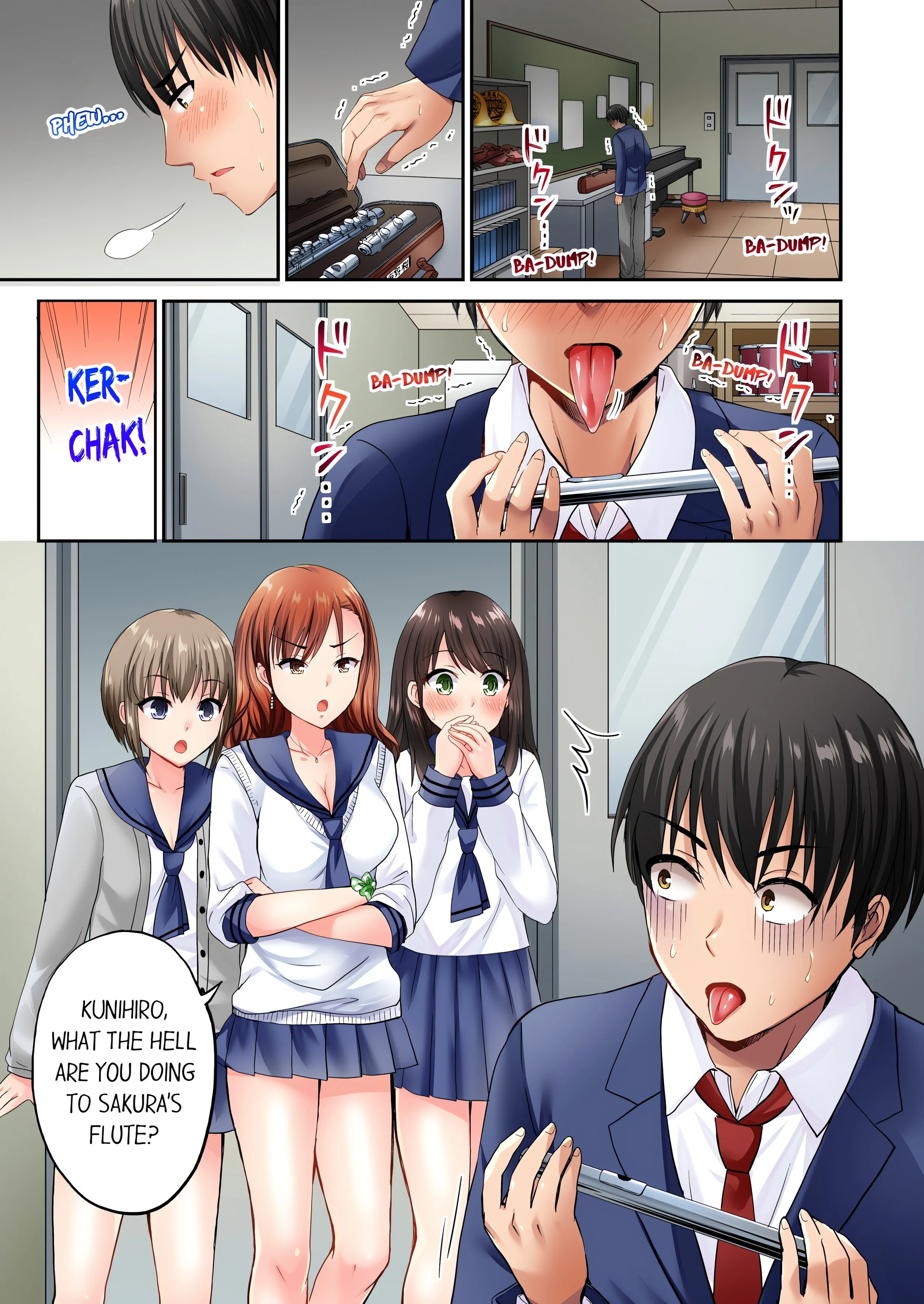 Bullied Boy’s Tongue Revenge (Uncensored) chapter 1 page 1