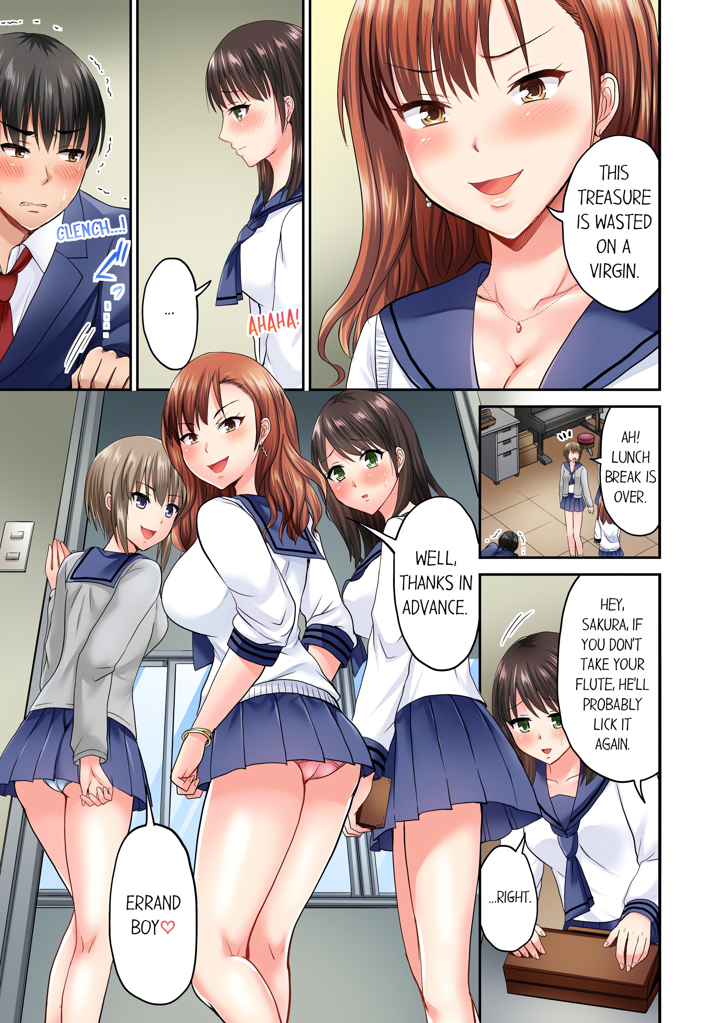 Bullied Boy’s Tongue Revenge (Uncensored) chapter 1 page 7