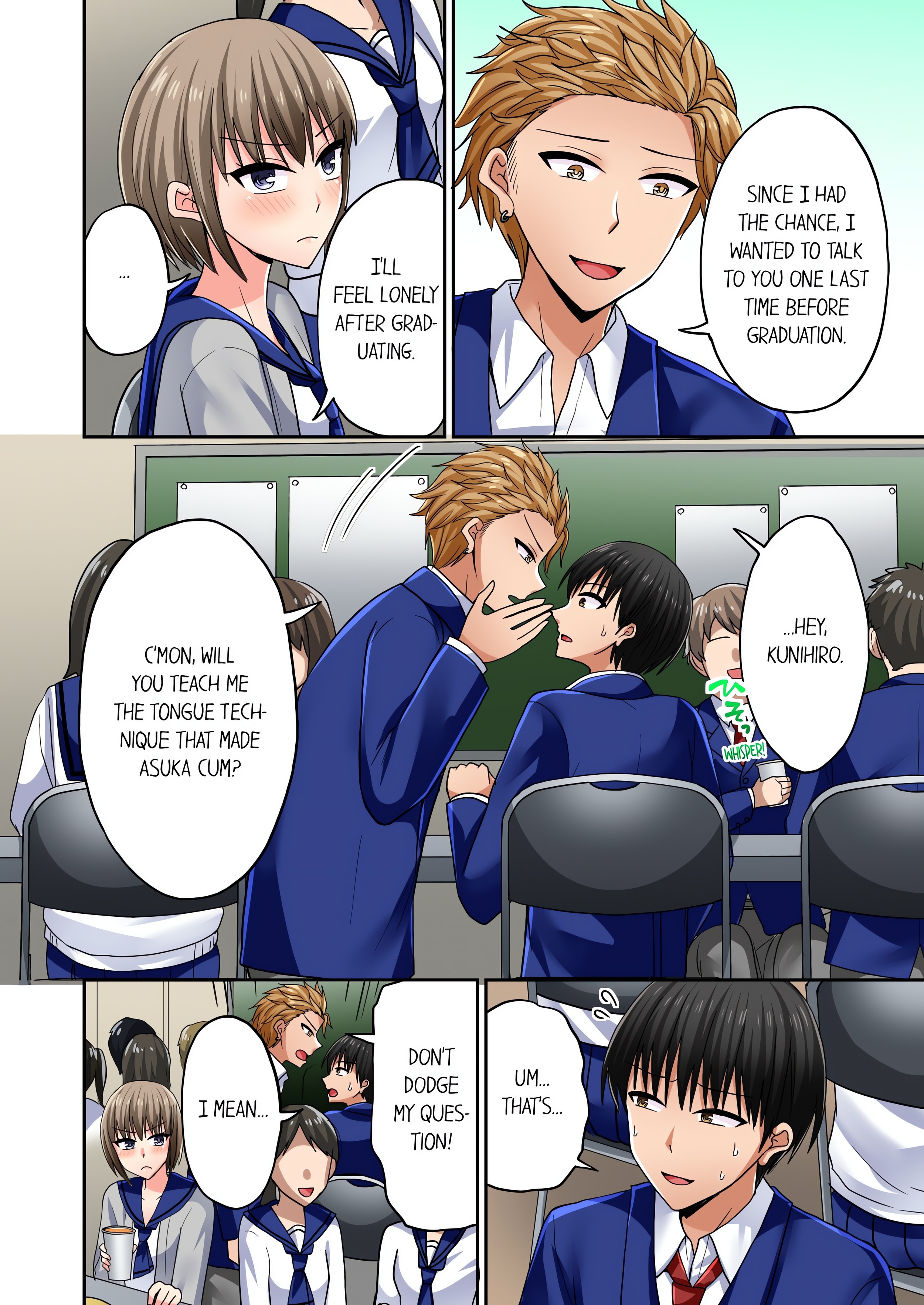 Bullied Boy’s Tongue Revenge (Uncensored) chapter 115 page 6